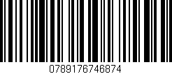 Código de barras (EAN, GTIN, SKU, ISBN): '0789176746874'