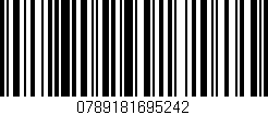 Código de barras (EAN, GTIN, SKU, ISBN): '0789181695242'