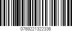 Código de barras (EAN, GTIN, SKU, ISBN): '0789221322336'