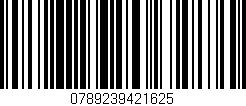 Código de barras (EAN, GTIN, SKU, ISBN): '0789239421625'