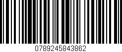 Código de barras (EAN, GTIN, SKU, ISBN): '0789245843862'