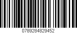 Código de barras (EAN, GTIN, SKU, ISBN): '0789284829452'