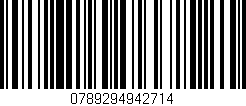 Código de barras (EAN, GTIN, SKU, ISBN): '0789294942714'