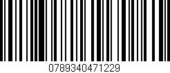 Código de barras (EAN, GTIN, SKU, ISBN): '0789340471229'