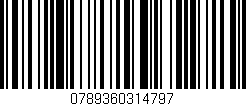 Código de barras (EAN, GTIN, SKU, ISBN): '0789360314797'