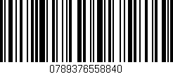 Código de barras (EAN, GTIN, SKU, ISBN): '0789376558840'
