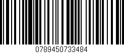 Código de barras (EAN, GTIN, SKU, ISBN): '0789450733484'
