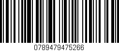 Código de barras (EAN, GTIN, SKU, ISBN): '0789479475266'