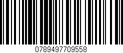 Código de barras (EAN, GTIN, SKU, ISBN): '0789497709558'