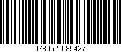 Código de barras (EAN, GTIN, SKU, ISBN): '0789525685427'