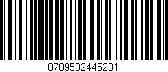 Código de barras (EAN, GTIN, SKU, ISBN): '0789532445281'
