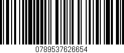 Código de barras (EAN, GTIN, SKU, ISBN): '0789537626654'