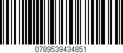 Código de barras (EAN, GTIN, SKU, ISBN): '0789539434851'