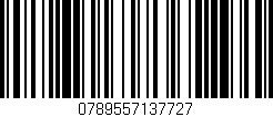 Código de barras (EAN, GTIN, SKU, ISBN): '0789557137727'