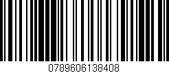 Código de barras (EAN, GTIN, SKU, ISBN): '0789606138408'