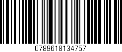 Código de barras (EAN, GTIN, SKU, ISBN): '0789618134757'