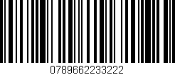 Código de barras (EAN, GTIN, SKU, ISBN): '0789662233222'
