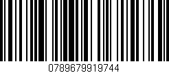Código de barras (EAN, GTIN, SKU, ISBN): '0789679919744'
