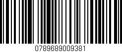 Código de barras (EAN, GTIN, SKU, ISBN): '0789689009381'