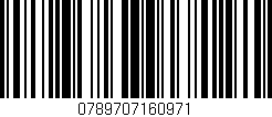 Código de barras (EAN, GTIN, SKU, ISBN): '0789707160971'