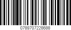 Código de barras (EAN, GTIN, SKU, ISBN): '0789707228688'