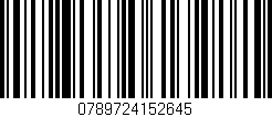Código de barras (EAN, GTIN, SKU, ISBN): '0789724152645'
