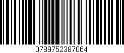 Código de barras (EAN, GTIN, SKU, ISBN): '0789752387064'