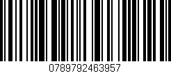 Código de barras (EAN, GTIN, SKU, ISBN): '0789792463957'