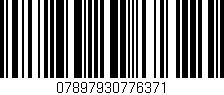 Código de barras (EAN, GTIN, SKU, ISBN): '07897930776371'