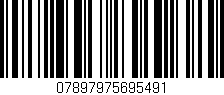 Código de barras (EAN, GTIN, SKU, ISBN): '07897975695491'
