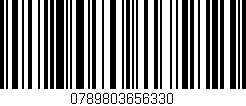 Código de barras (EAN, GTIN, SKU, ISBN): '0789803656330'