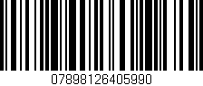 Código de barras (EAN, GTIN, SKU, ISBN): '07898126405990'