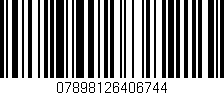 Código de barras (EAN, GTIN, SKU, ISBN): '07898126406744'