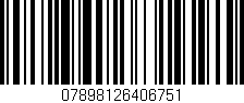 Código de barras (EAN, GTIN, SKU, ISBN): '07898126406751'