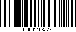 Código de barras (EAN, GTIN, SKU, ISBN): '0789821862768'