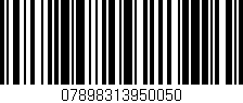 Código de barras (EAN, GTIN, SKU, ISBN): '07898313950050'