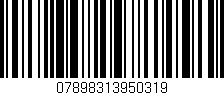 Código de barras (EAN, GTIN, SKU, ISBN): '07898313950319'