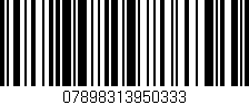 Código de barras (EAN, GTIN, SKU, ISBN): '07898313950333'