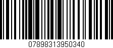 Código de barras (EAN, GTIN, SKU, ISBN): '07898313950340'