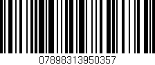 Código de barras (EAN, GTIN, SKU, ISBN): '07898313950357'