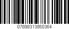 Código de barras (EAN, GTIN, SKU, ISBN): '07898313950364'