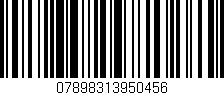 Código de barras (EAN, GTIN, SKU, ISBN): '07898313950456'
