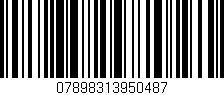 Código de barras (EAN, GTIN, SKU, ISBN): '07898313950487'