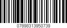 Código de barras (EAN, GTIN, SKU, ISBN): '07898313950739'
