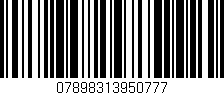 Código de barras (EAN, GTIN, SKU, ISBN): '07898313950777'