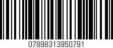 Código de barras (EAN, GTIN, SKU, ISBN): '07898313950791'