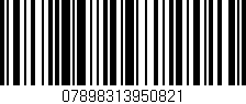 Código de barras (EAN, GTIN, SKU, ISBN): '07898313950821'