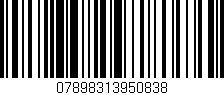 Código de barras (EAN, GTIN, SKU, ISBN): '07898313950838'
