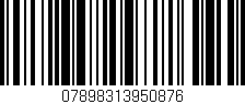 Código de barras (EAN, GTIN, SKU, ISBN): '07898313950876'