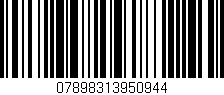 Código de barras (EAN, GTIN, SKU, ISBN): '07898313950944'